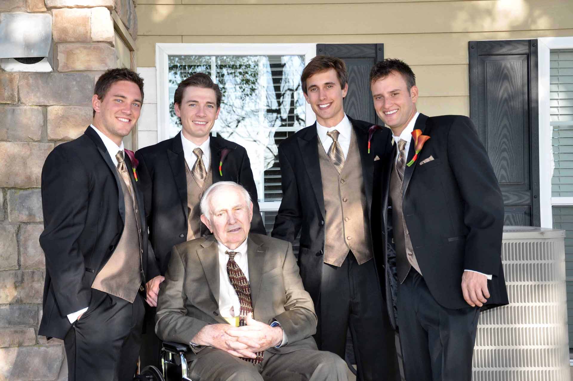 Randal and his grandsons